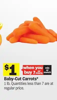 Meijer Baby-Cut Carrots offer