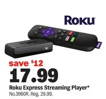 Meijer Roku Express Streaming Player offer