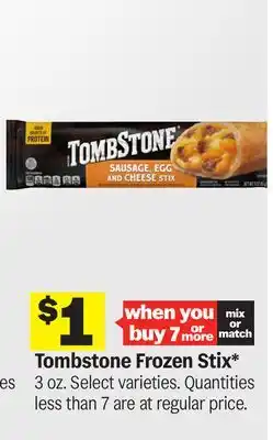 Meijer Tombstone Frozen Stix offer