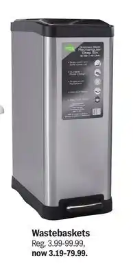 Meijer Wastebaskets offer