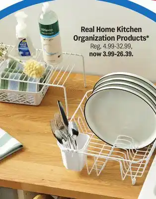 Meijer Real Home Kitchen Organization Products offer