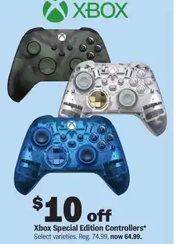 Meijer Xbox Special Edition Controllers offer