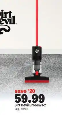 Meijer Dirt Devil Broomvac offer