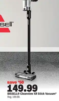 Meijer BISSELL Cleanview XR Stick Vacuum offer