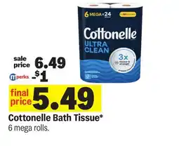 Meijer Cottonelle Bath Tissue offer