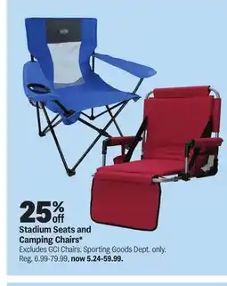 Meijer Stadium Seats and Camping Chairs offer