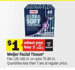 Meijer Meijer Facial Tissue offer