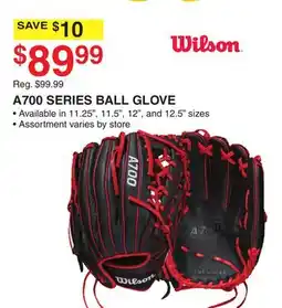 Dunham's Sports WILSON A700 SERIES BALL GLOVE offer