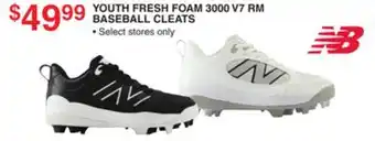 Dunham's Sports NEW BALANCE YOUTH FRESH FOAM 3000 V7 RM BASEBALL CLEATS offer