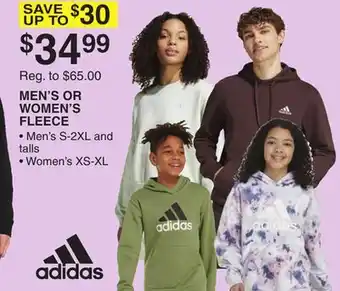 Dunham's Sports MEN'S OR WOMEN'S FLEECE offer