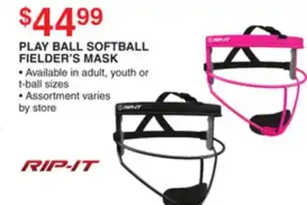 Dunham's Sports RIP-IT PLAY BALL SOFTBALL FIELDER'S MASK offer