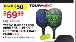 Dunham's Sports RAW CARBON PICKLEBALL PADDLE OR TF2000 PICKLEBALL PADDLE SET offer