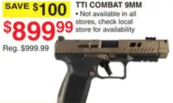 Dunham's Sports TTI COMBAT 9MM offer