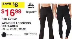 Dunham's Sports YOGALUX WOMEN'S LEGGINGS OR FLARES offer