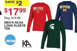 Dunham's Sports MEN'S NCAA LONG SLEEVE TEE offer