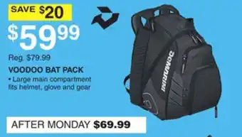 Dunham's Sports VOODOO BAT PACK offer