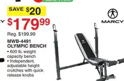 Dunham's Sports MWB-4491 OLYMPIC BENCH offer