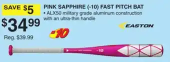 Dunham's Sports PINK SAPPHIRE (- 10) FAST PITCH BAT offer