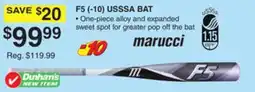 Dunham's Sports F5 (-10) USSSA BAT offer