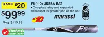 Dunham's Sports F5 (-10) USSSA BAT offer