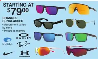 Dunham's Sports BRANDED SUNGLASSES offer