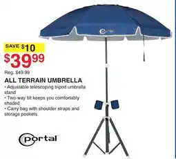 Dunham's Sports ALL TERRAIN UMBRELLA offer