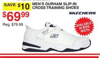 Dunham's Sports MEN'S DURHAM SLIP-IN CROSS TRAINING SHOES offer