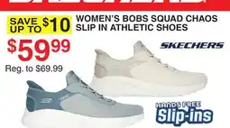 Dunham's Sports WOMEN'S BOBS SQUAD CHAOS SLIP IN ATHLETIC SHOES offer