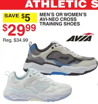 Dunham's Sports MEN'S OR WOMEN'S AVI-NEO CROSS TRAINING SHOES offer