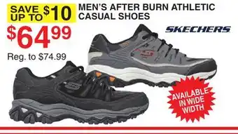 Dunham's Sports MEN'S AFTER BURN ATHLETIC CASUAL SHOES offer