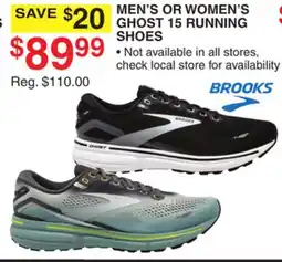 Dunham's Sports MEN'S OR WOMEN'S GHOST 15 RUNNING SHOES offer