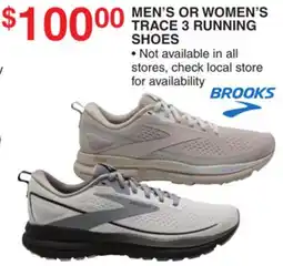 Dunham's Sports BROOKS MEN'S OR WOMEN'S TRACE 3 RUNNING SHOES offer