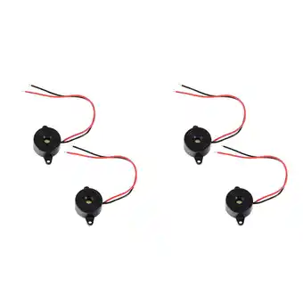 Walmart 4 PCS Piezoelectric Buzzer Frecuency Freq Motherboard Speaker Buzzer Electric Buzzer offer