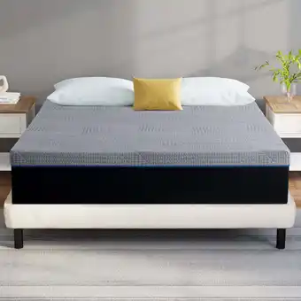 Walmart Queen Mattress, Lecuneey 10 inch Queen Size Gel Memory Foam Mattress in Box offer