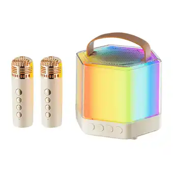 Walmart Microphone Microphone Audio Bluetooth Wireless Small Speaker Children's Family Karaoke offer