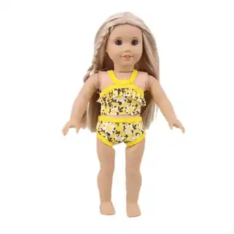 Walmart AmaMary 18 Inch Doll Bikini Swimsuit Suitable for 16-18 Inch Dolls Summer Swimwear Gift for Kids offer