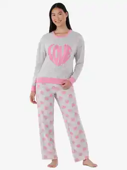 Walmart Way to Celebrate Women's Lounge Top and Pants Pajama Set, 2-Piece, Sizes XS-3X offer