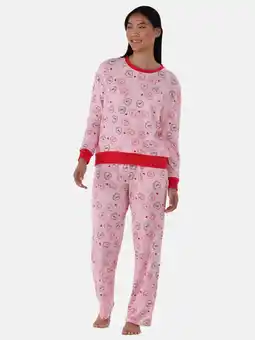 Walmart Way to Celebrate Women's Lounge Top and Pants Pajama Set, 2-Piece, Sizes XS-3X offer