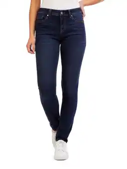 Walmart Jordache Women's Mid Rise Skinny Jeans, Available in 29 and 31 Inseams, Sizes 2-22 offer