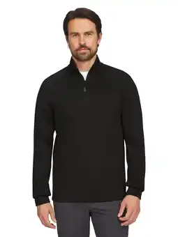 Walmart Chaps Golf Men's & Big Men's Jacquard Quarter Zip Sweater, Sizes S-5XL offer