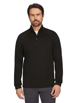 Walmart Chaps Golf Men's & Big Men's Jacquard Quarter Zip Sweater, Sizes S-5XL offer