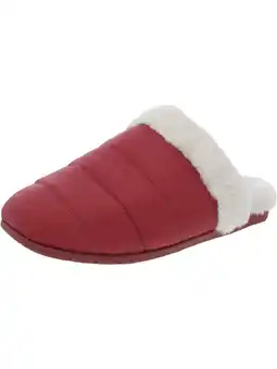 Walmart Vionic Womens Josephine Faux Fur Lined Comfort Slide Slippers offer