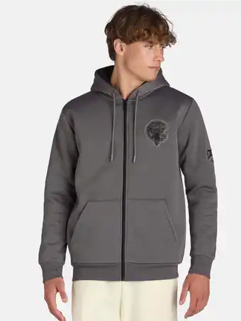 Walmart Crooks & Castles Men's Graphic Faux Shearling Zip Hoodie, Sizes XS-3XL offer