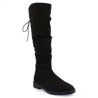 Walmart Journee Womens Mirinda Tru Comfort Foam Wide Calf Stretch Knee High Boots offer