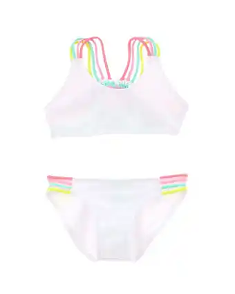 Walmart Peixoto girls Mona Bikini, 2, White offer