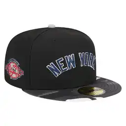 Walmart Men's New Era Black New York Yankees Metallic Camo 59FIFTY Fitted Hat offer