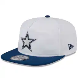 Walmart Men's New Era White/Navy Dallas Cowboys 2024 NFL Training Camp Golfer Snapback Hat offer