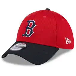 Walmart Men's New Era Red Boston Red Sox 2024 Batting Practice 39THIRTY Flex Hat offer