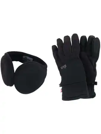 Walmart 180s All Finger Touchscreen Winter Gloves and Ear Warmer Set (Men) offer