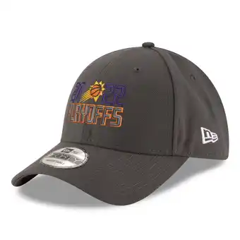 Walmart Men's New Era Gray Phoenix Suns 2022 NBA Playoffs Bubble Letter 9FORTY Adjustable Hat offer